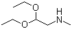 2,2-二乙氧基-N-甲基乙胺分子结构 (CAS 20677-73-0)