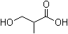 2-甲基-3-羟基丙酸分子结构 (CAS 2068-83-9)