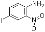 4-碘-2-硝基苯胺分子结构 (CAS 20691-72-9)