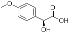 D-4-甲氧基扁桃酸分子结构 (CAS 20714-89-0)