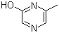 2-羟基-6-甲基吡嗪分子结构 (CAS 20721-18-0)