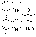 8-羟基喹啉硫酸盐水合物分子结构 (CAS 207386-91-2)
