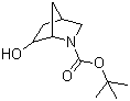 6-羟基-2-氮杂双环[2.2.1]庚烷-2-羧酸叔丁酯分子结构 (CAS 207405-59-2)