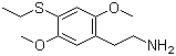 2,5-二甲氧基-4-乙硫基苯乙胺分子结构 (CAS 207740-24-7)