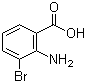 2-Amino-3-bromobenzoic acid molecular structure (CAS 20776-51-6)