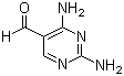2,4-二氨基嘧啶-5-甲醛分子结构 (CAS 20781-06-0)