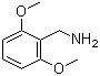2,6-二甲氧基苄胺分子结构 (CAS 20781-22-0)