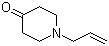 1-烯丙基四氢-4(1H)-吡啶酮分子结构 (CAS 20785-46-0)