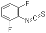2,6-二氟苯基异硫氰酸酯分子结构 (CAS 207974-17-2)