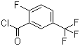 2-氟-5-三氟甲基苯甲酰氯分子结构 (CAS 207981-46-2)