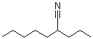 2-丙基庚腈分子结构 (CAS 208041-98-9)