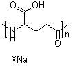聚-gamma-L-谷氨酸钠盐分子结构 (CAS 208106-41-6)