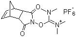 2-(endo-5-Norbornene-2,3-dicarboxymido)-1,1,3,3-tetramethyluronium hexafluorophosphate molecular structure (CAS 208462-94-6)