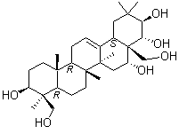 原七叶皂苷元分子结构 (CAS 20853-07-0)