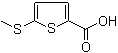 5-(甲硫基)噻吩-2-羧酸分子结构 (CAS 20873-58-9)
