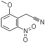 (2-甲氧基-6-硝基苯基)乙腈分子结构 (CAS 20876-27-1)