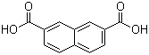 2,7-萘二羧酸分子结构 (CAS 2089-89-6)