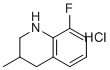 8-氟-3-甲基-1,2,3,4-四氢喹啉盐酸盐分子结构 (CAS 2089256-06-2)