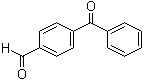 4-甲酰基二苯甲酮分子结构 (CAS 20912-50-9)