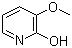 3-甲氧基-2-羟基吡啶分子结构 (CAS 20928-63-6)