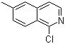1-氯-6-甲基异喹啉分子结构 (CAS 209286-73-7)