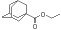 金刚烷-1-甲酸乙酯分子结构 (CAS 2094-73-7)