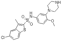 SB 271046分子结构 (CAS 209481-20-9)
