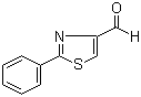 2-苯基-1,3-噻唑-4-甲醛分子结构 (CAS 20949-81-9)