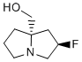 structure of CAS# 2097518-76-6, (2R,7aS)-2-fluorotetrahydro-1H-Pyrrolizine-7a(5H)-methanol;[(2R,8S)-2-fluoro-1,2,3,5,6,7-hexahydropyrrolizin-8-yl]methanol