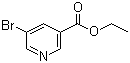 5-溴烟酸乙酯分子结构 (CAS 20986-40-7)