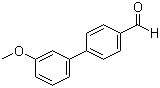 3'-甲氧基联苯-4-甲醛分子结构 (CAS 209863-09-2)