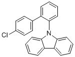 9-[2-(4-氯苯基)苯基]咔唑分子结构 (CAS 2098811-14-2)