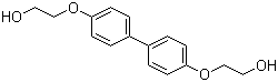 4,4'-双(2-羟基乙氧基)联苯分子结构 (CAS 20994-26-7)