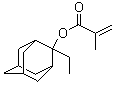 2-乙基-2-金刚烷基甲基丙烯酸酯分子结构 (CAS 209982-56-9)