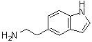 结构式 CAS# 21005-60-7, 1H-吲哚-5-乙胺