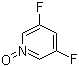 3,5-二氟吡啶 1-氧化物分子结构 (CAS 210169-07-6)