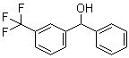 (+)-alpha-苯基-3-(三氟甲基)苯甲醇分子结构 (CAS 210170-96-0)