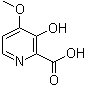 3-Hydroxy-4-methoxypicolinic acid molecular structure (CAS 210300-09-7)