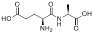 L-alpha-谷氨酰-L-丙氨酸分子结构 (CAS 21064-18-6)