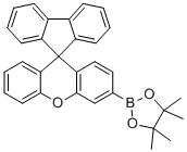 4,4,5,5-Tetramethyl-2-(spiro[fluorene-9,9'-xanthen]-3'-yl)-1,3,2-dioxaborolane molecular structure (CAS 2106888-81-5)