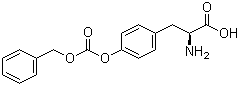 O-苄氧羰基-L-酪氨酸分子结构 (CAS 21106-04-7)