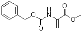 2-[(苄氧羰基)氨基]丙烯酸甲酯分子结构 (CAS 21149-17-7)