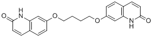 7-[4-[(2-oxo-1H-quinolin-7-yl)oxy]butoxy]-1H-quinolin-2-one molecular structure (CAS 2116542-19-7)