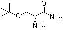 (R)-3-叔丁氧基-2-氨基丙酰胺分子结构 (CAS 211755-73-6)