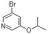 3-Bromo-5-isopropoxypyridine molecular structure (CAS 212332-40-6)