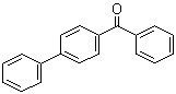 4-苯基二苯甲酮分子结构 (CAS 2128-93-0)