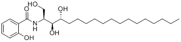 structure of CAS# 212908-67-3, Salicyloyl phytosphingosine;2-hydroxy-N-[(2S,3S,4R)-1,3,4-trihydroxyoctadecan-2-yl]benzamide