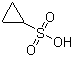 环丙烷磺酸分子结构 (CAS 21297-68-7)