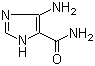 4-氨基-1H-咪唑-5-甲酰胺分子结构 (CAS 21299-72-9)