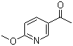 5-乙酰基-2-甲氧基吡啶分子结构 (CAS 213193-32-9)
